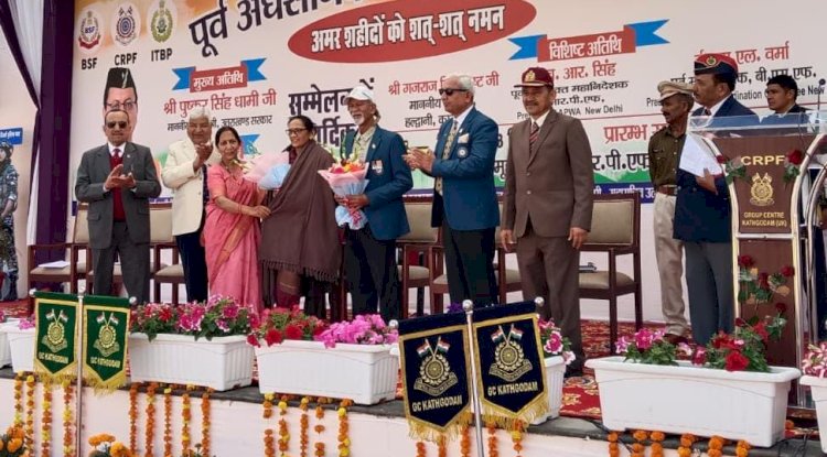 सम्मेलन में  मुख्यमंत्री धामी द्वारा पूर्व अर्धसैनिकों के लिए खोला सौगात का पिटारा