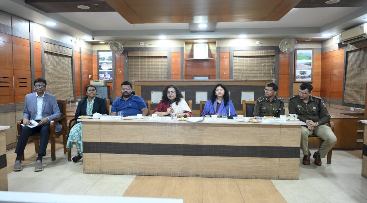 राज्य विकास आयुक्त का राउरकेला दौरा