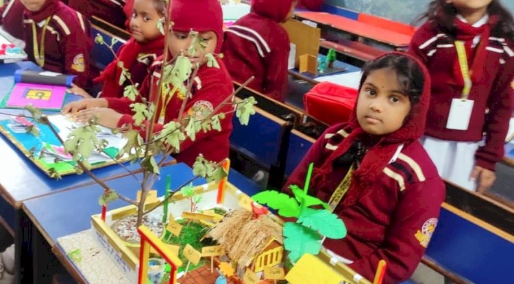 डीएवी स्कूल में विज्ञान एवं कला प्रदर्शनी