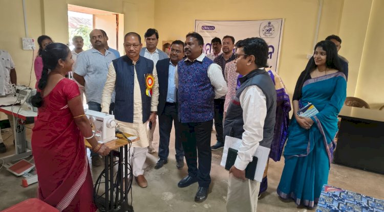 पंचायती राज एवं पेयजल विभाग मंत्री का सूंदरगढ़ दौरा