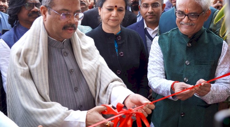 एनआईटी राउरकेला में केंद्रीय शिक्षा मंत्री ने प्रमुख अवसंरचना परियोजनाओं का उद्घाटन किया
