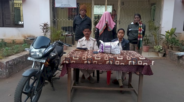 अवैध गांजा के साथ 54 साल‌ का व्यक्ति गिरफ्तार