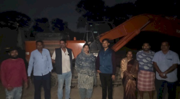 रेत माफियाओं पर भाजपा का हल्लाबोल अधिकारियों की चुप्पी पर उठे सवाल