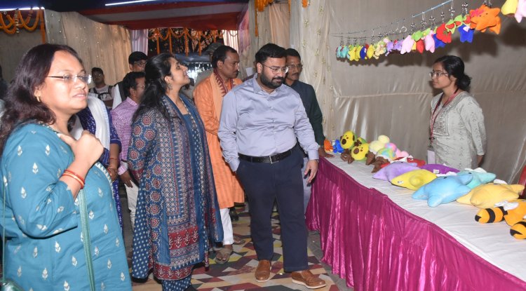 वेदव्यास मेले में तीन दिवसीय जिला विकास प्रदर्शनी का उद्घाटन