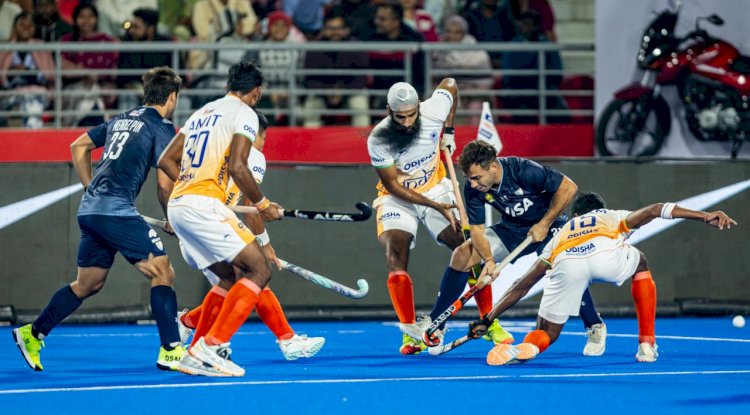 FIH मेन्स प्रो लीग 2025-26 में अर्जेंटीना ने भारत को 2-4 से हराया