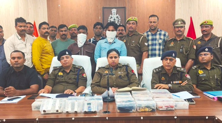 बिलासपुर लूट कांड का मिर्जापुर में खुलासा