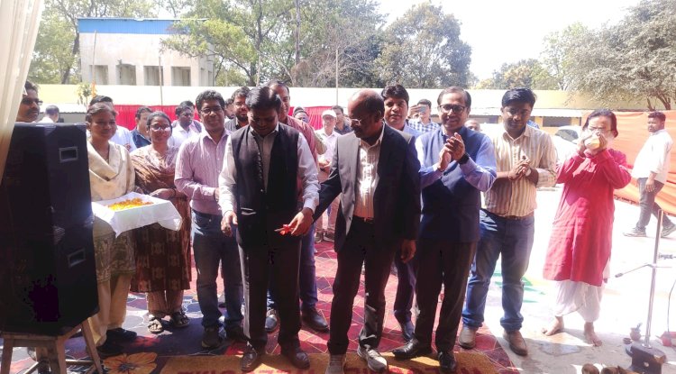 चक्रधरपुर मंडल सामान्य भंडार डिपो के नए भंडार गृह का उद्घाटन