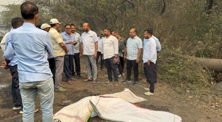 डंपर चालक की दुर्घटना में मौत 