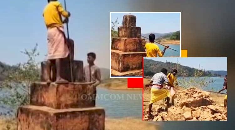 मलकानगिरी में ग्रामीणों ने 20 माओवादी स्मारक तोड़े