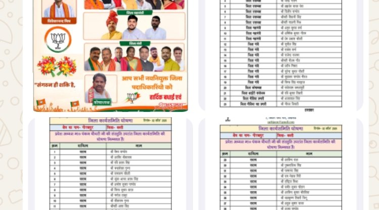 भाजपा में विवाद पूर्व मंडल अध्यक्ष ने लगाया पूर्व सांसद और जिलाध्यक्ष पर पक्षपात का आरोप
