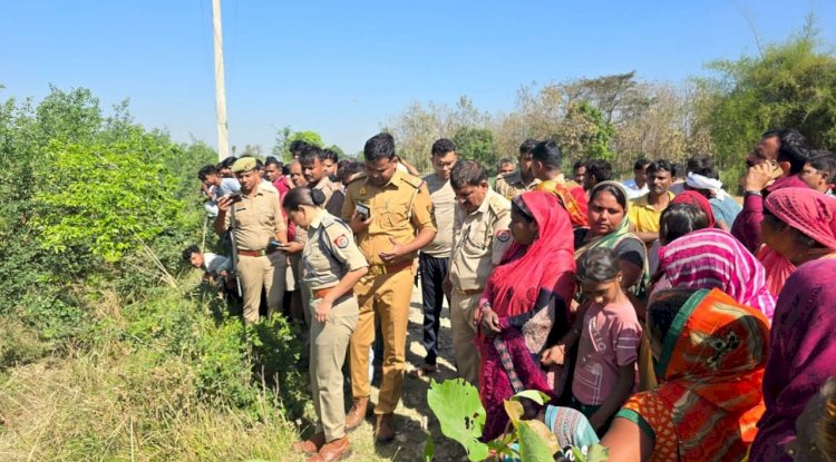 नहर किनारे बोरे में मिली सफाई कर्मचारी की लाश