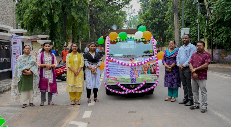 एफआईआर जागरूकता रथ को हरी झंडी
