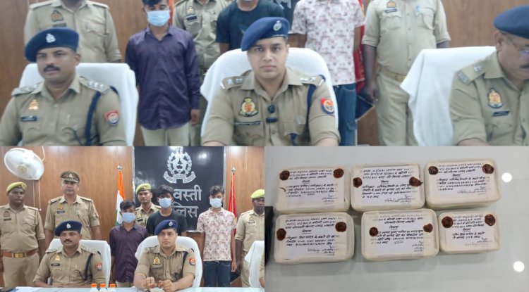 श्रावस्ती पुलिस ने किया लूट की घटना का सफल अनावरण