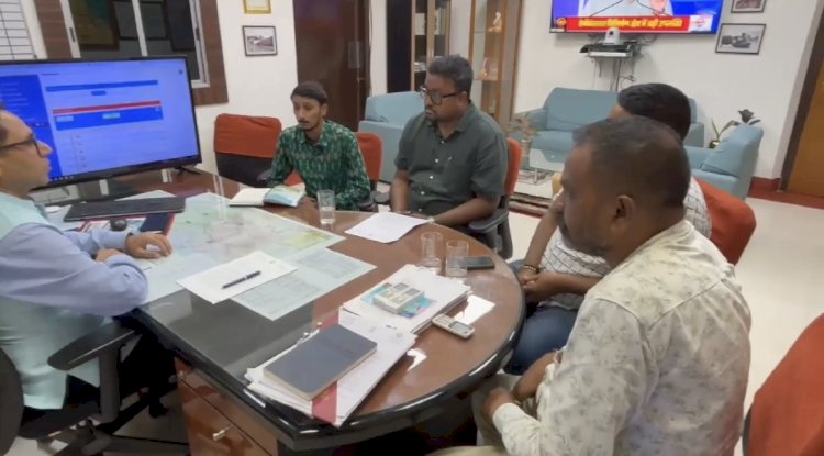 विधायक रोहित जोसेफ तिर्की ने विभिन्न रेलवे समस्याओं को लेकर डीआरएम को शौपा ज्ञापन