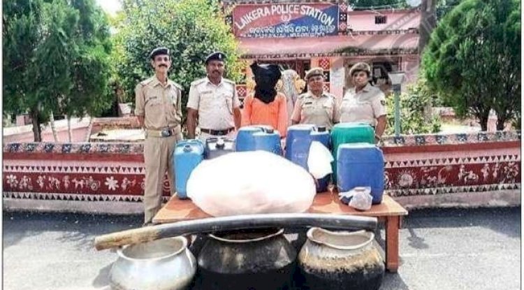 320 लीटर शराब ज़ब्त एक गिरफ्तार