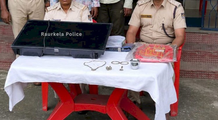 बंद घर में दो नाबालिग ने की चोरी