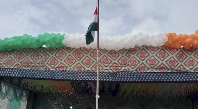 किरमिरा में ब्लॉक स्तर पर स्वतंत्रता दिवस मनाया गया