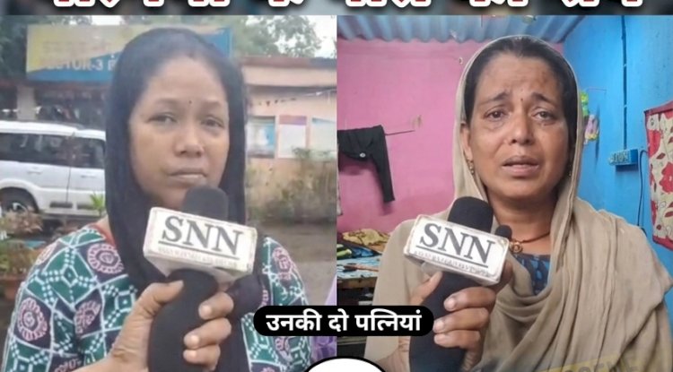 प्लास्टिक रस्सी के झुलता मिला दो पत्नीयो‌ के पति का शव