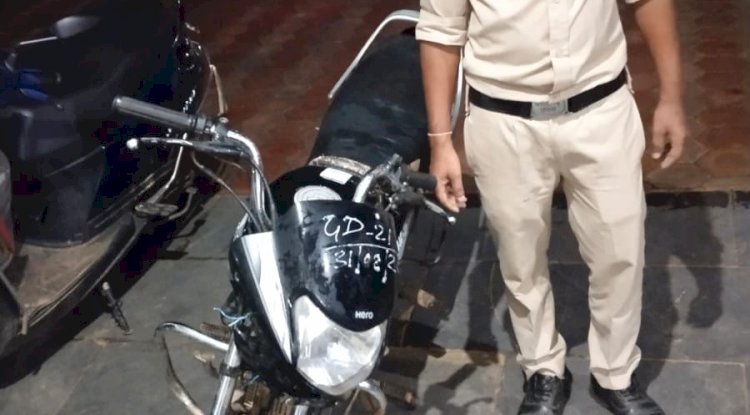 स्कूल से मध्याह्न भोजन की सामग्री चोरी का खुलासा 