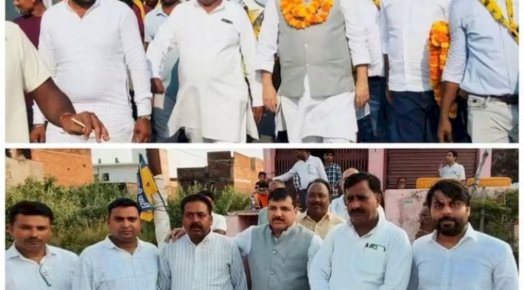 हर्रैया में मोदी-योगी सरकार पर जमकर बरसे सांसद संजय सिंह