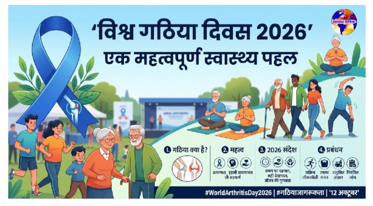विश्व गठिया दिवस एक महत्वपूर्ण स्वास्थ्य पहल