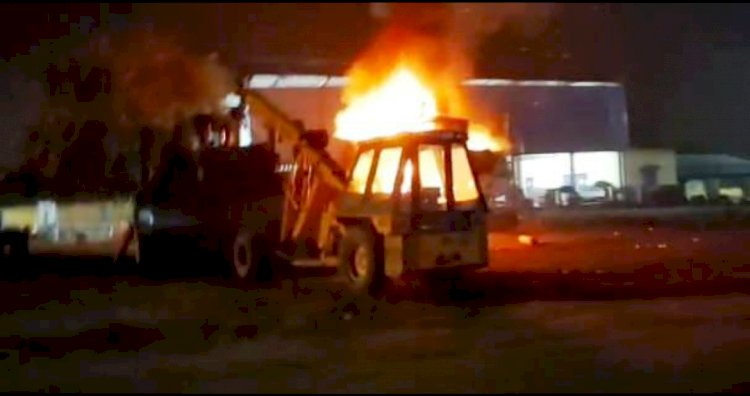  अधिकारियों की लापरवाही से करोडो़ की मशीन स्वाहा 