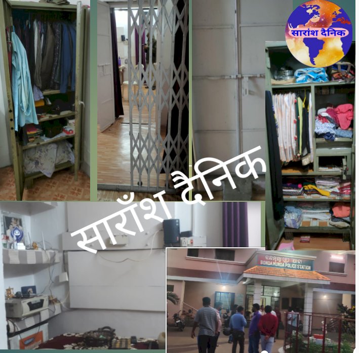 एक ही घर में  लागातार दूसरी बार हुई चोरी 