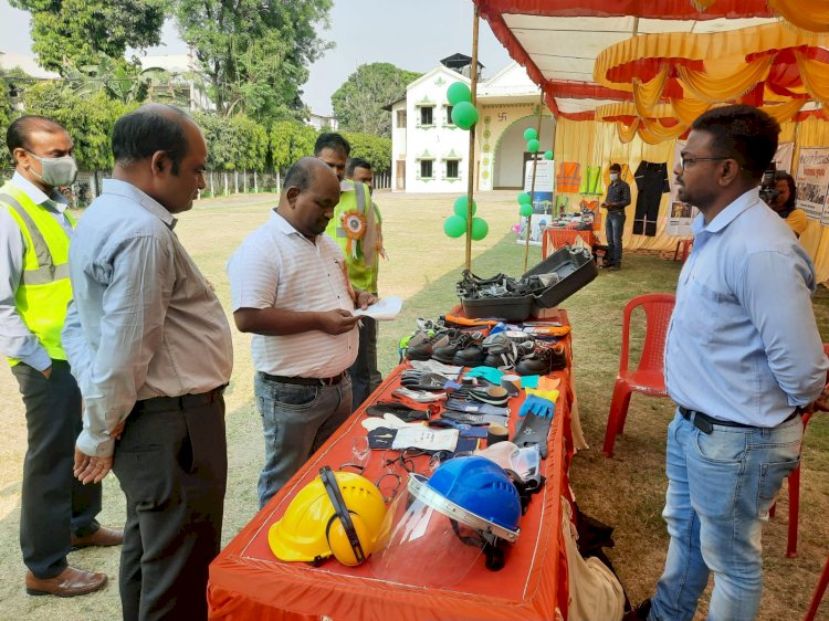 डालमिया सीमेंट का सुरक्षा माह संपन्न 