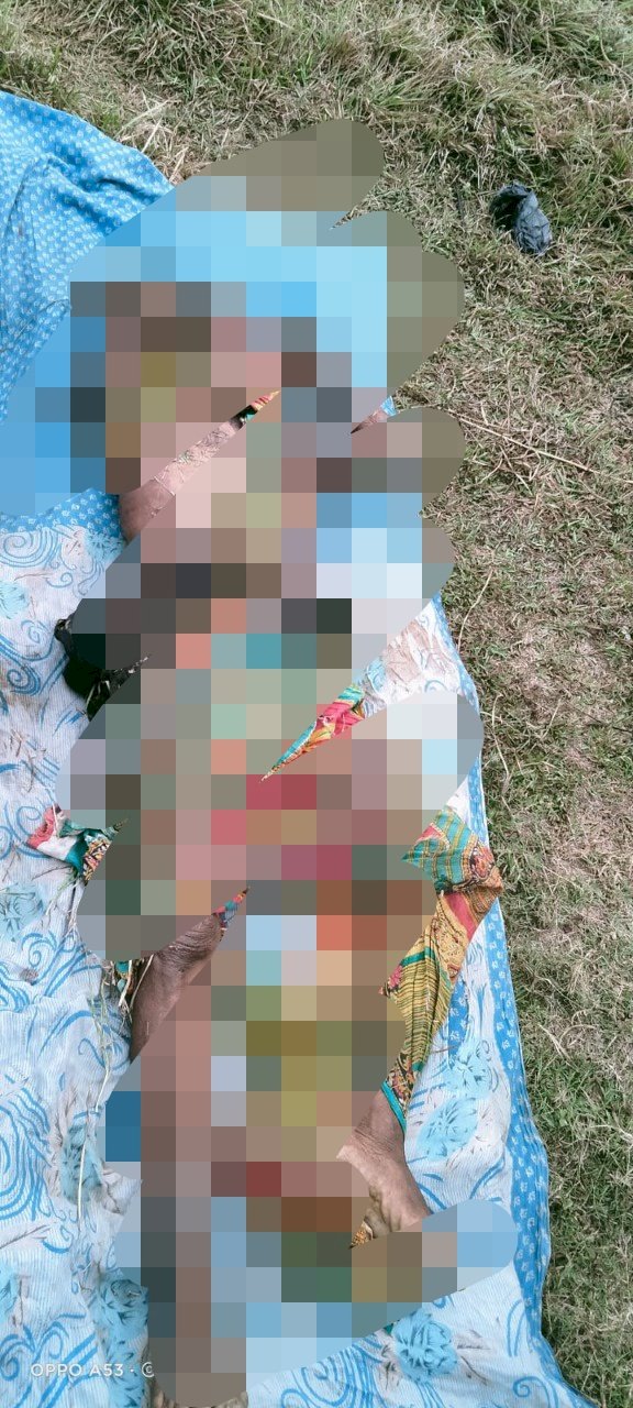 हाथी के आक्रमण से महिला की मृत्यु पति घायल 