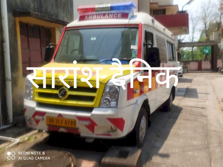सजावटी सामान बनकर रह गया एंबुलेंस 