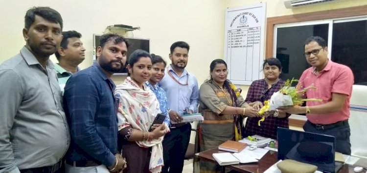 मानवाधिकार सदस्यों ने प्रशासनिक अधिकारीयो से की मुलाकात 
