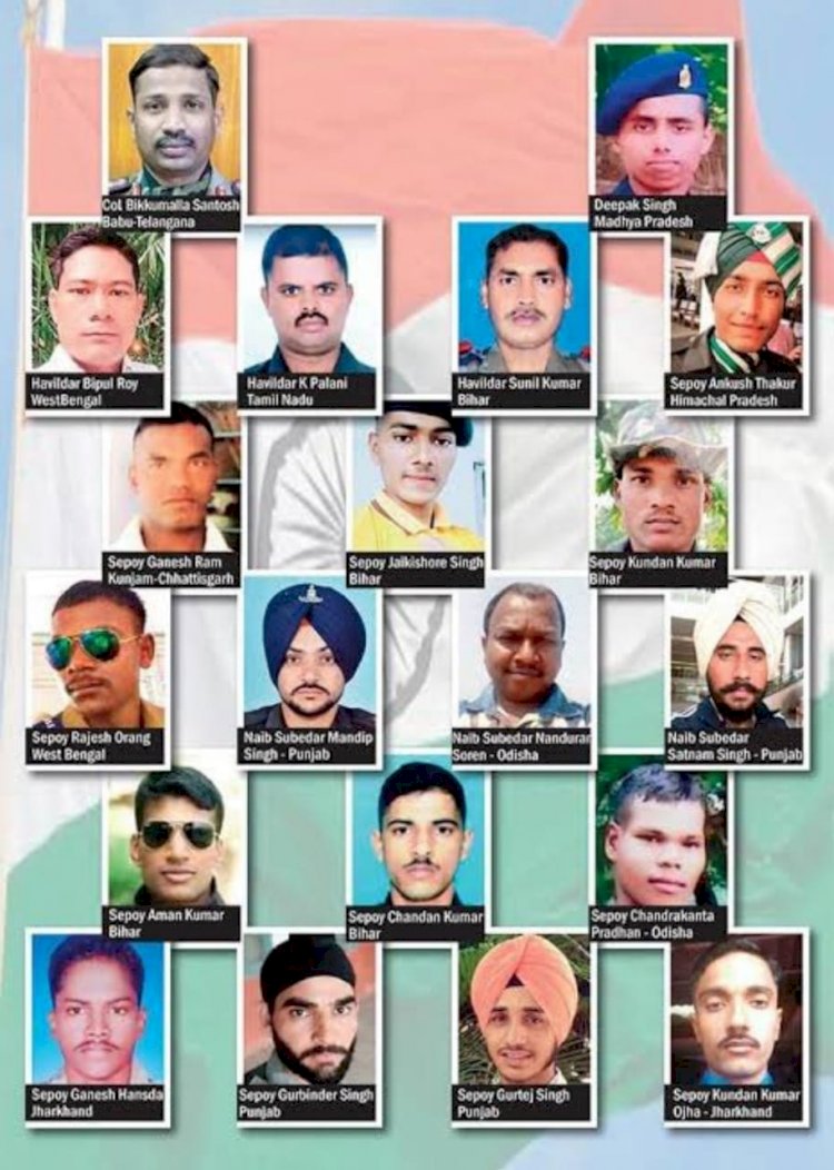 गलवान के बलवानों को सादर नमन
