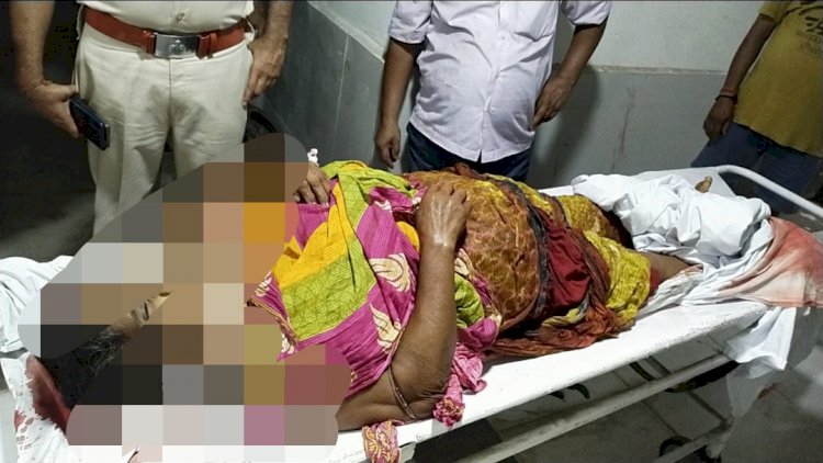 रुपये के लिए कि माँ कि हत्या का संदेह जाँच में जुटी पुलिस 