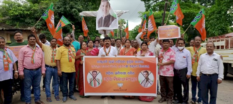 राष्ट्रपति उम्मीदवार पर कटु टिप्पणी से नाराज भाजपा 