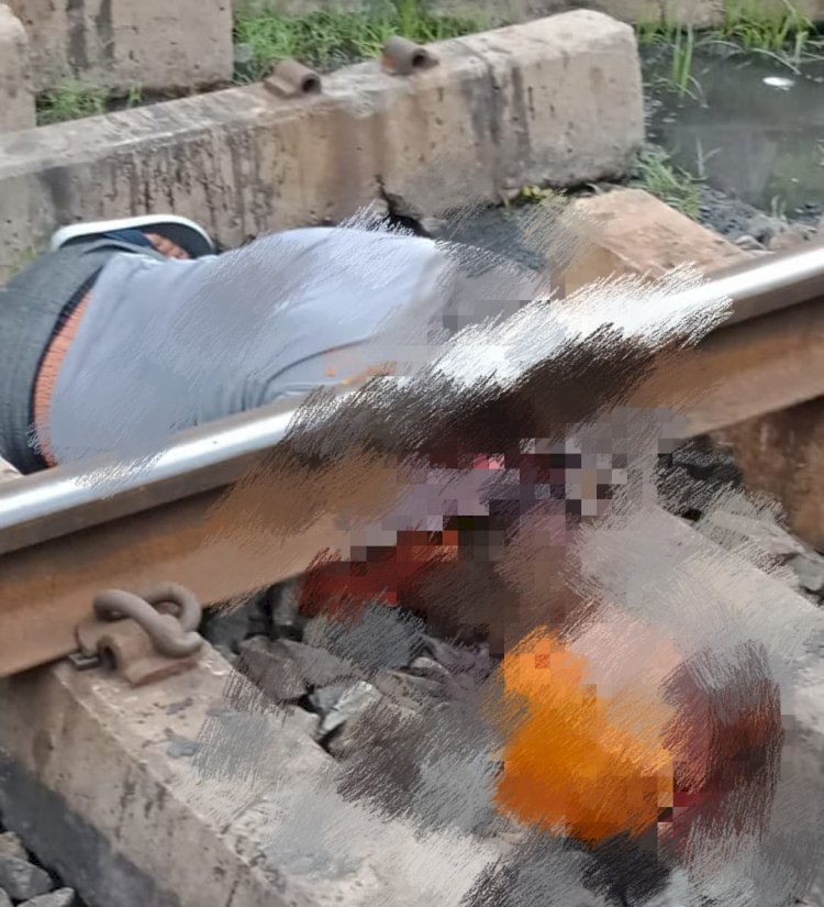 ट्रेन से कटकर युवक मृत 