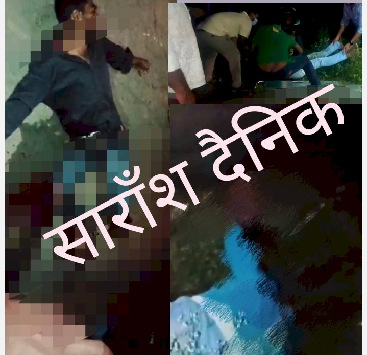 सड़क दुर्घटना में घायल युवको की हालत गंभीर एक आईसीयू में 