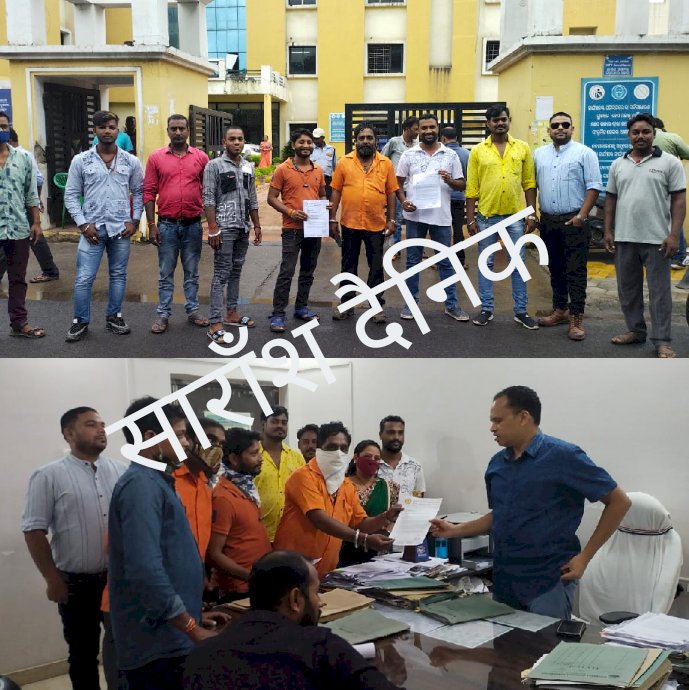 लावारिस गायो की सुरक्षा के लिए बजरंग दल ने नगरनिगम उपायुक्त को सौंपा ज्ञापन
