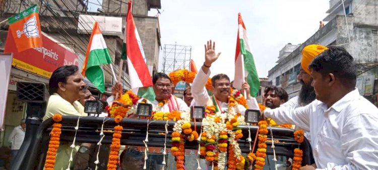 आजादी का अमृत महोत्सव के अवसर पर धर्मेंद्र प्रधान का राउरकेला दौरा 