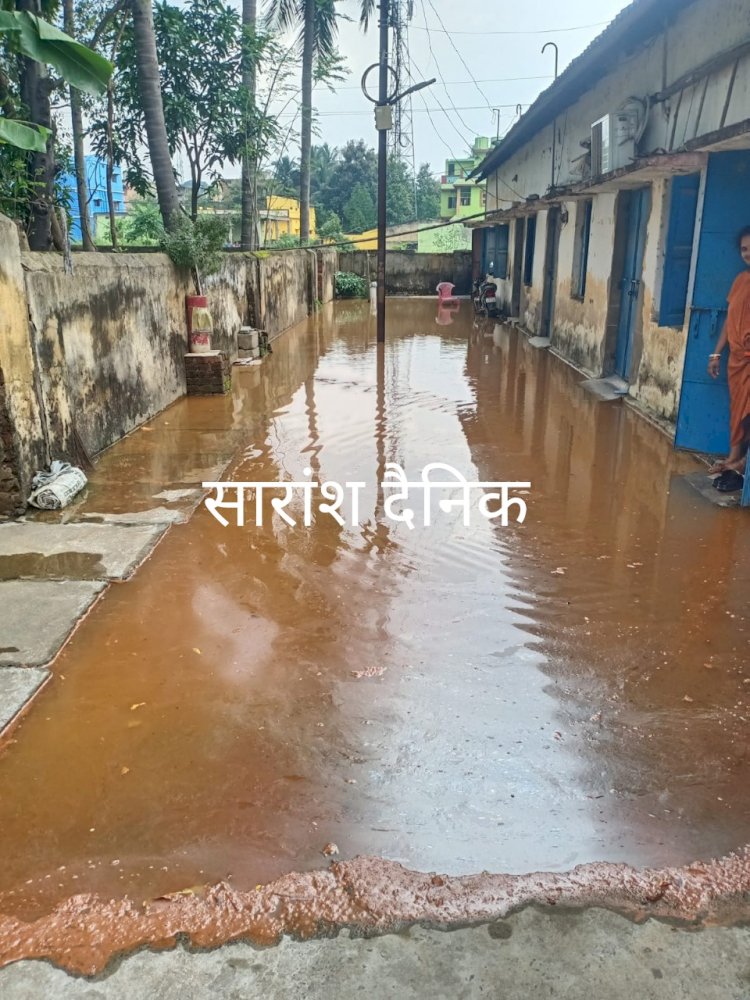 कृत्रिम बाढ़ से जनजीवन प्रभावित 
