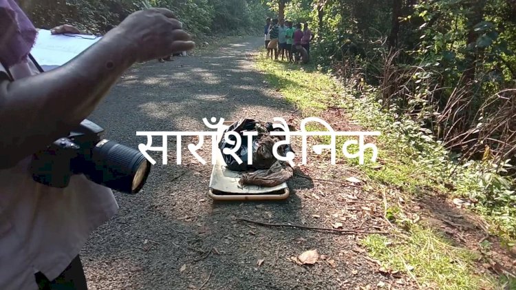 ओड़िशा झारखंड सीमा पर घने जंगल से मिली युवती की सडी़गली लास
