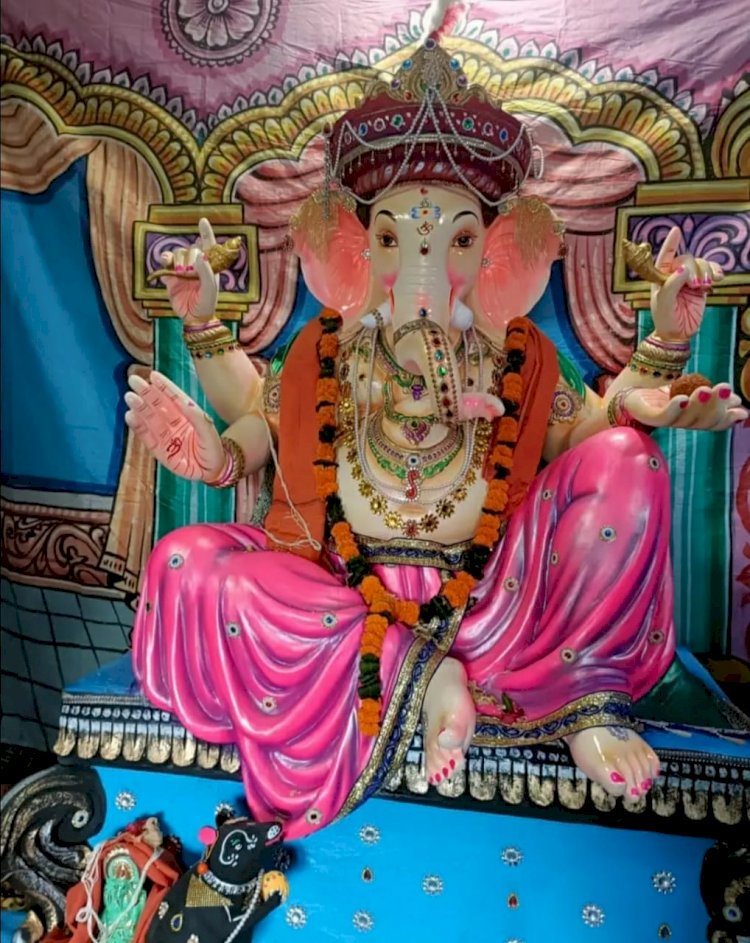 तालचेर कस्बा गजानन की पूजा में व्यस्त