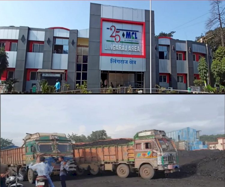 कोयला खान में चोरी करते तीन ट्रक और एक जेसीबी जब्त 