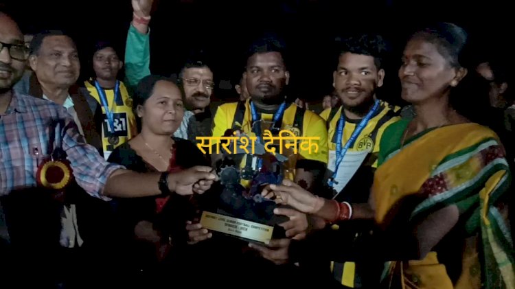 कांटे की टक्कर में उडसू की टीम महज एक गोल से बिजयी