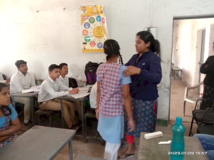 छात्रों को यौन अपराध से किया गया जागरूक