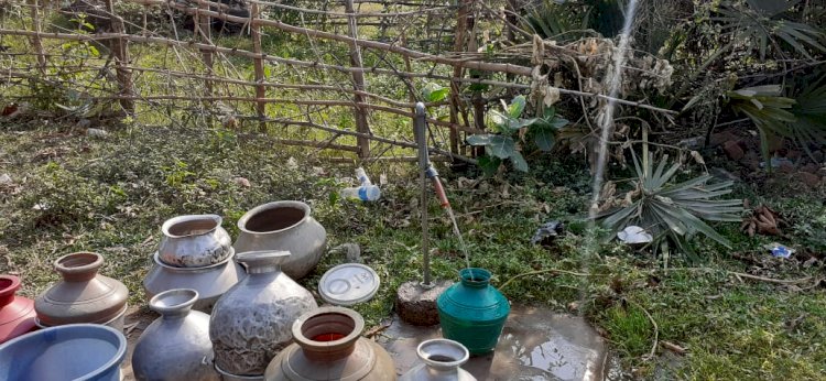 सौभाग्य नगर का दुर्भाग्य गर्मी आने से पहले ही पानी की किल्लत 