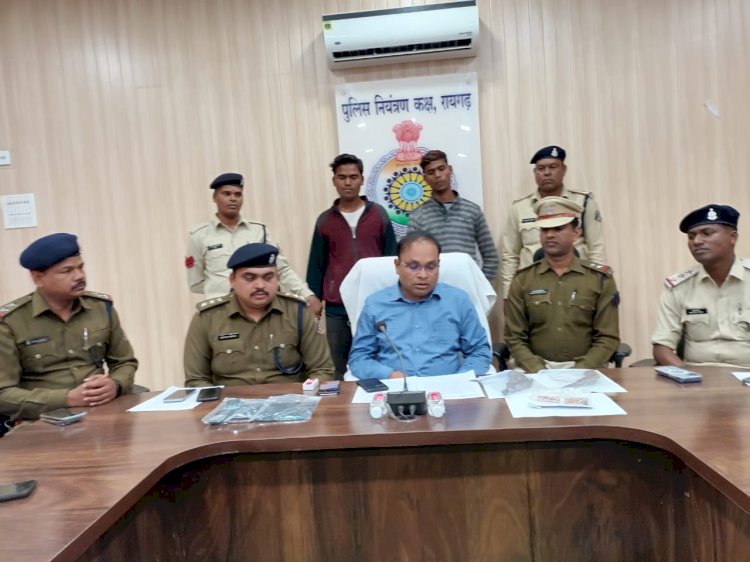 देशी कट्टा के साथ दो भाई गिरफ्तार 