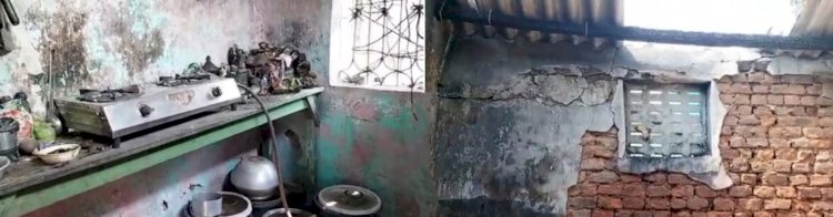 गैस टंकी के कारण लगी आग से दो गंभीर रूप से घायल