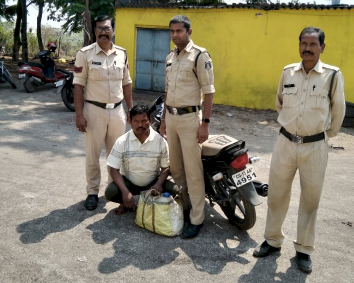 अवैध शराब के मामले में सख्त हुई पुलिस 