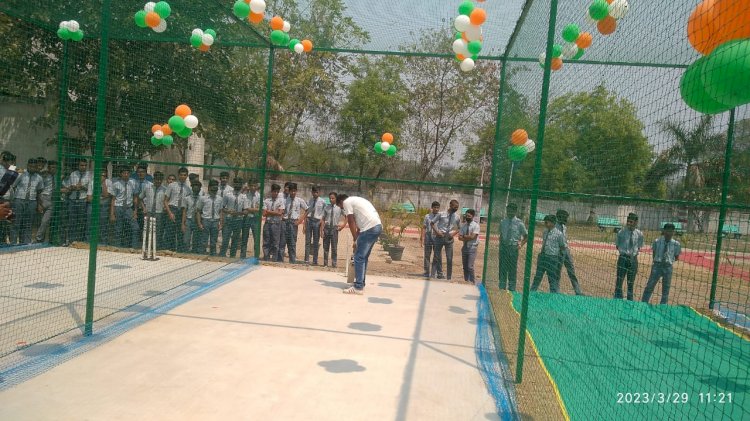 प्रसिद्ध क्रिकेट खिलाड़ी रोहित शर्मा के क्रिकेट आकादमी का रायगढ़ में शुभारंभ 