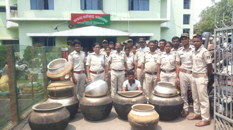 आबकारी विभाग की बड़ी कार्यवाही 5 केश दर्ज 
